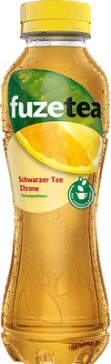 Fuze Tea Schwarzer Tee Zitrone 0,4 l